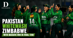 Pakistan Finish Series in Style with Huge Victory Over Zimbabwe