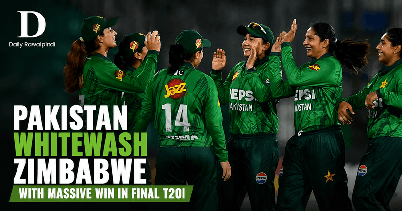 Pakistan Finish Series in Style with Huge Victory Over Zimbabwe