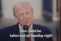 Trump Warns Iran ‘Can Be Taken Out’ as Tuesday Deadline Nears Amid Ongoing Talks