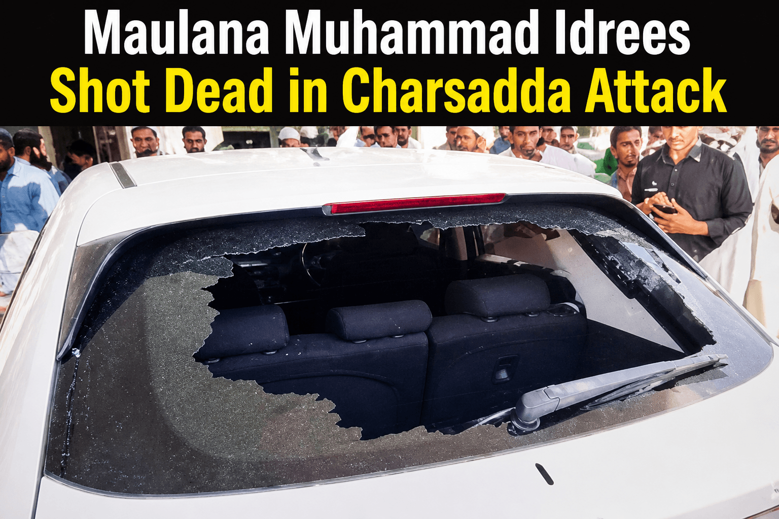 Cleric Maulana Muhammad Idrees Shot Dead in Charsadda Attack