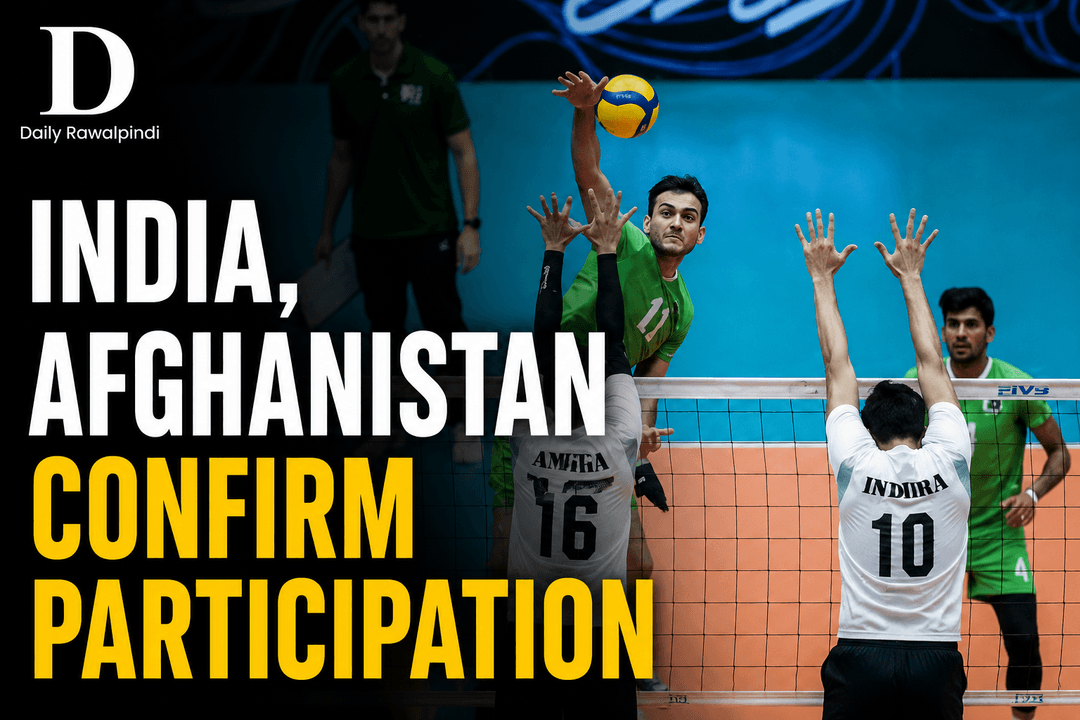 India, Afghanistan Confirm Participation in Central Asian Volleyball Championship in Lahore
