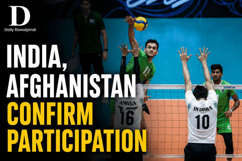 India, Afghanistan Confirm Participation in Central Asian Volleyball Championship in Lahore