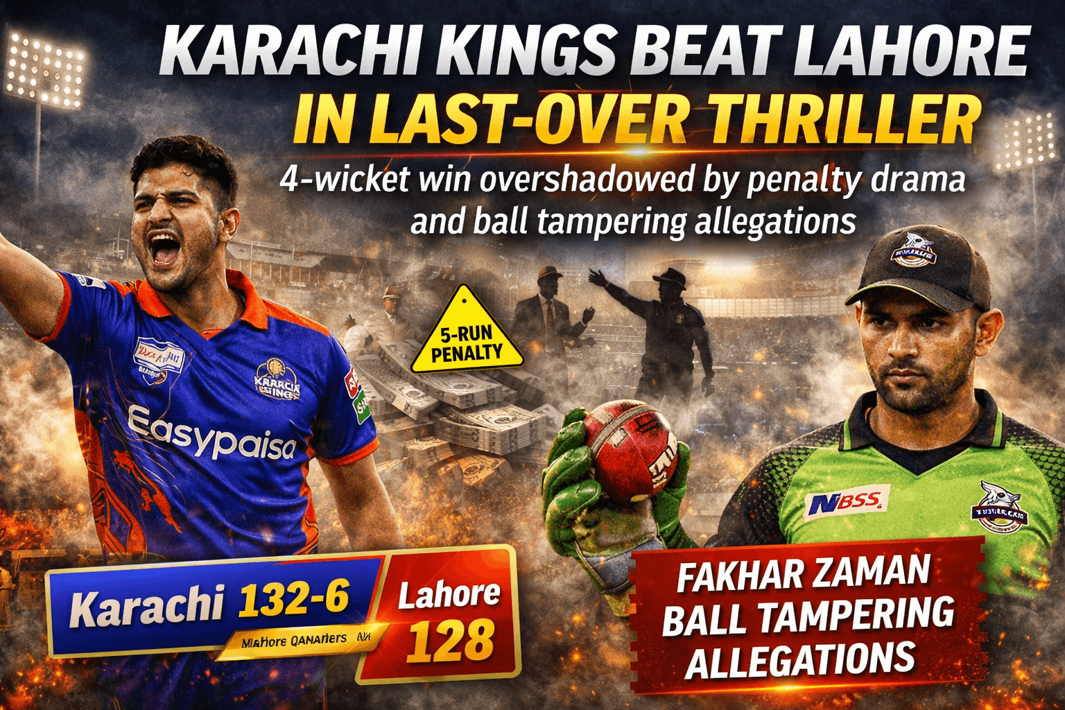 Karachi Snatch Victory from Lahore in Dramatic Finish