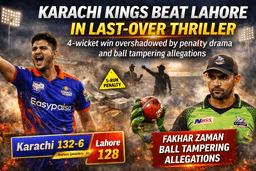 Karachi Snatch Victory from Lahore in Dramatic Finish