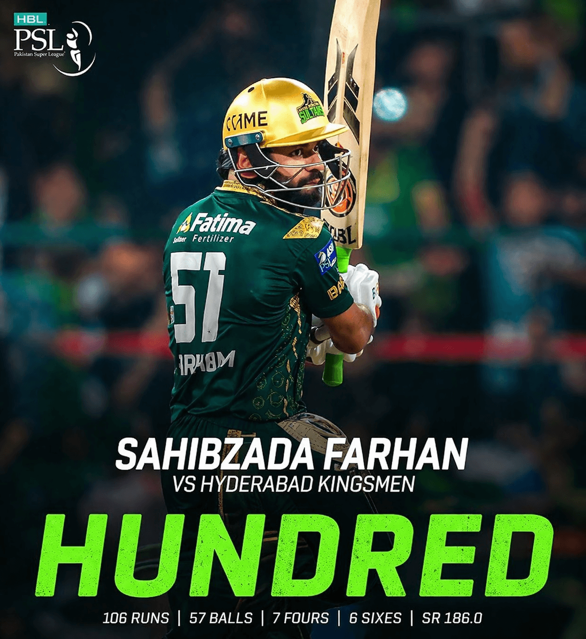 Multan Sultans Chase Down 225 as Hyderabad Suffer Third Straight Defeat