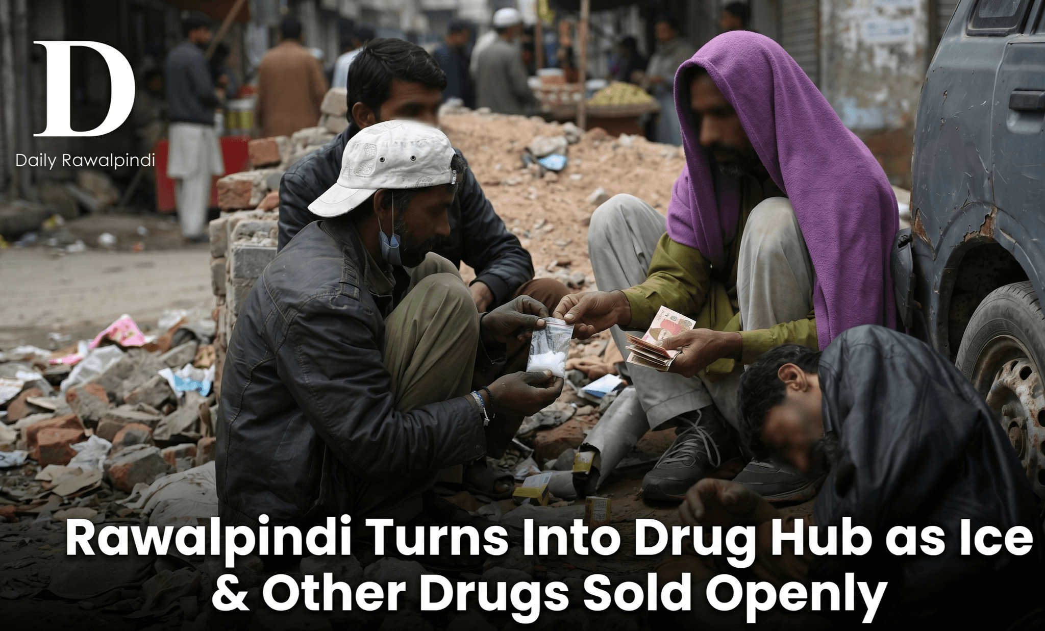 Rawalpindi Turns Into Drug Hub as Ice & Other Drugs Sold Openly