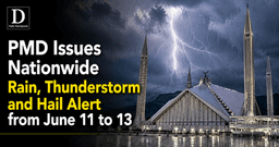 PMD Issues Nationwide Rain, Thunderstorm and Hail Alert from June 11 to 13