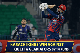 Karachi Kings Secure First Win with 14-Run Victory Over Quetta