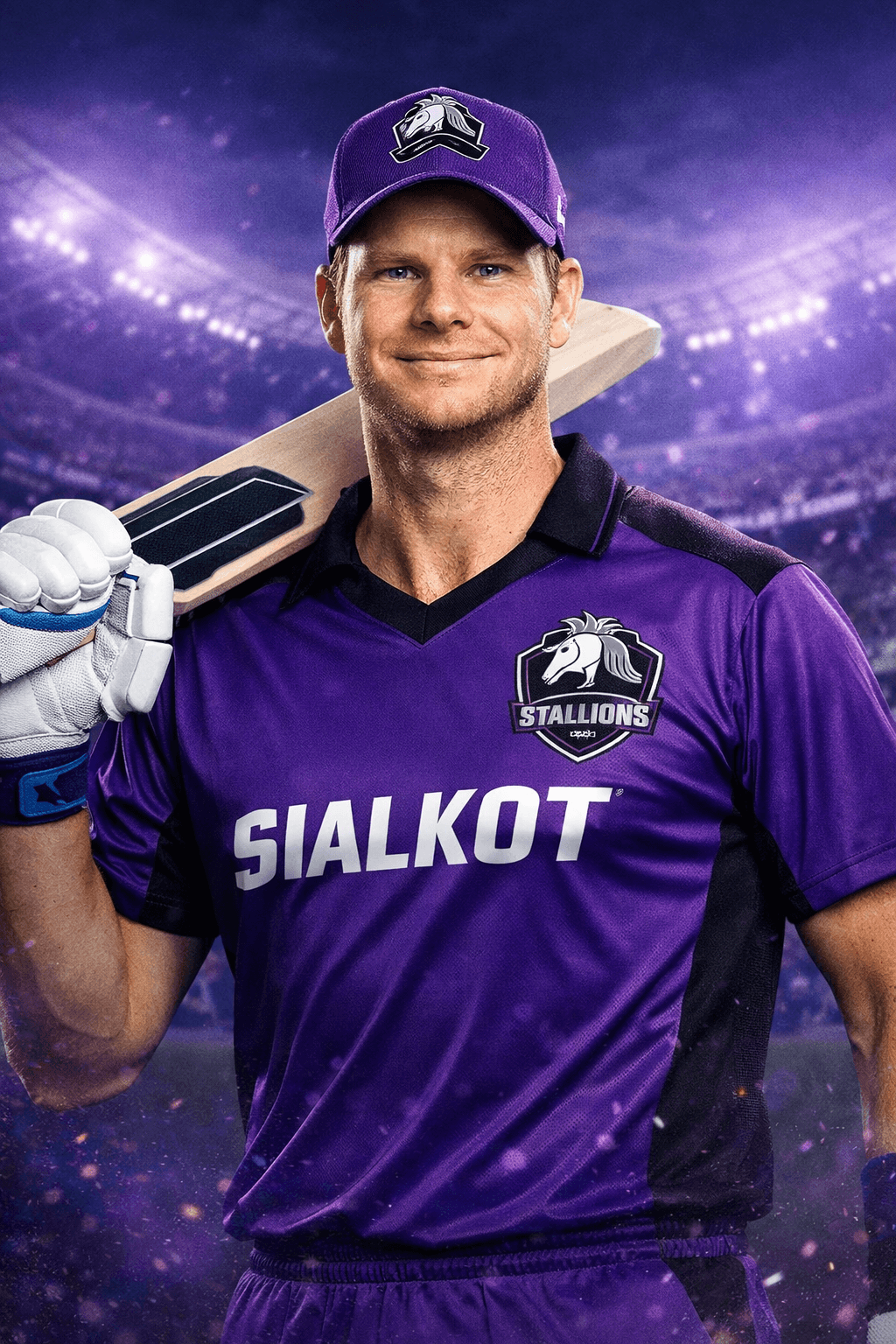 Sialkot Stallions Make History with Steve Smith Direct Signing for HBL PSL 11