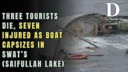 Three Tourists Die, Seven Injured as Boat Capsizes in Swat’s Saifullah Lake
