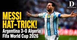 Messi's Magical Hat-Trick Fires Argentina Past Algeria, Equals World Cup Goals Record with Miroslav Klose