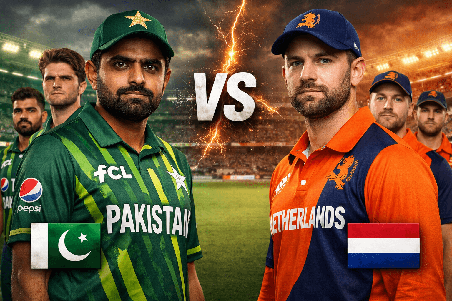 Game Day: Pakistan vs Netherlands in World Cup T20I 2026 Faces Rain Threat