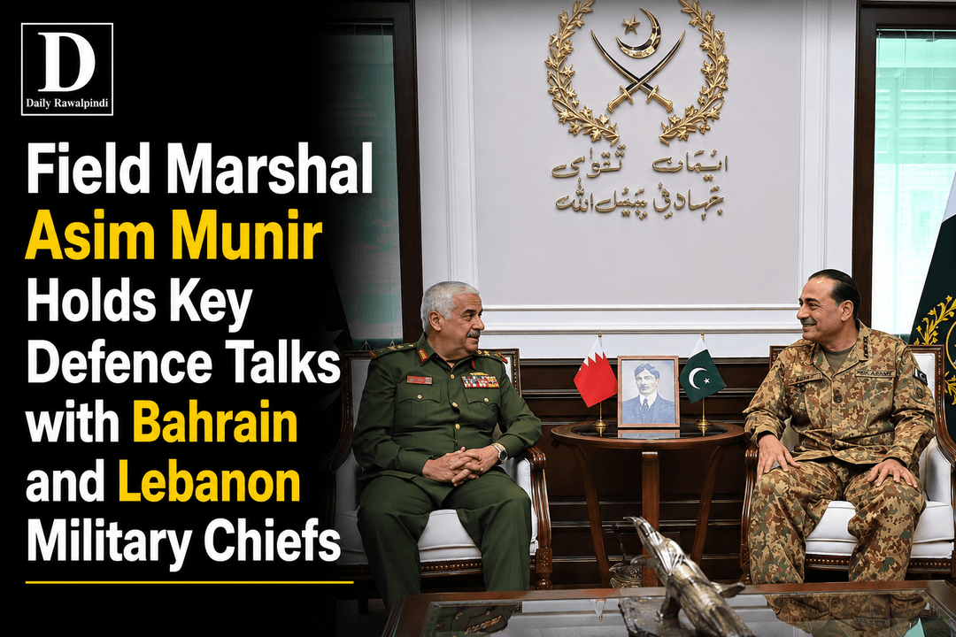 Bahrain Commander Appreciates Pakistan's Role in Regional Stability